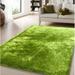 Fluffy Shaggy Area Rugs Ultra Soft Area Rug Fluffy Carpets 2x3 Feet Indoor Modern Plush Carpet for Living Room Bedroom Kids Room Home Decor Upgrade Non-Slip Durable Rectangular Fuzzy Rug Lime Green