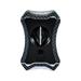 Rocky Patel Viper Cigar Cutter (V-Cut) - Silver Black and Blue Carbon Fiber