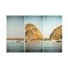 Joseph S Giacalone Morro Rock Morro Bay Triptych Canvas Art