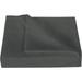 700 Thread Count 3 Piece Flat Sheet ( 1 Flat Sheet + 2- Pillow cover ) 100% Egyptian Cotton Color Dark Grey Solid Size King