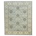 Wahi Rugs Hand Knotted Oushak Anatolian Design Silver Wash 8 0 x10 0 -w993