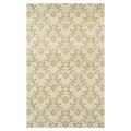 Aberdeen Traditional Floral Indoor Area Rug by Blue Nile Mills 4 x 6 Beige