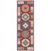 SAFAVIEH Aspen Amala Geometric Floral Runner Rug Red/Blue 2 3 x 8