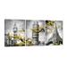 Visual Art Decor Paris Eiffel Tower Framed Canvas Wall Art Clearance Yellow Paris Theme Picture Room Decor Wall Art Canvas Artwork Black and White Art Painting Poster Framed 12 x16 x3 Pieces