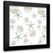 Parker Jennifer Paxton 15x15 Black Modern Framed Museum Art Print Titled - Coastal Vibes Collection I