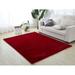 91 x63 Ultra Soft Fluffy Rugs Faux Fur Sheepskin Area Rug for Bedroom Bedside Living Room Carpet Nursery Washable Floor Carpets Soft Luxury Rug Red