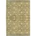 Safavieh Couture Hand-knotted Lozenka Wool/ Silk Rug Taupe 4 x 6 Latex Free Handmade 4 x 6 Transitional Modern & Contemporary