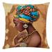 VerPetridure African Women Pillowcase Home Decor Pillowcase A Home Decor Cushion Cover African Women Pillowcase Throw Pillow Covers