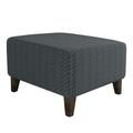 Yipa Jacquard Ottoman Cover Stretch Slipcover Furniture Protector Soft with Elastic Bottom