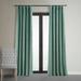 Signature Aqua Mist Blackout Velvet Curtain (1 Panel) Aqua Mist 50W X 96L