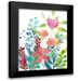 Boho Hue Studio 19x24 Black Modern Framed Museum Art Print Titled - Florals