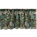 Ambesonne Tropical Valance Pack of 2 Exotic Hawaii Plants Art 54 X18 Seal Brown Multicolor