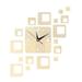 dtydtpe creative clock acrylic wall sticker universal home clock combination clock wall decoration bathroom decorations for living room kids made modern glow in the dark paper stickers
