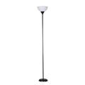 Mainstays 71 Floor Lamp Black Plastic Modern Perfect for Home and Office Use