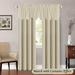 CUH Privacy UV Protection Blackout Curtain Window Living Room Energy Efficient Valance Solid Color Thermal Insulated Bedroom Rod Pocket Beige-Curtains W:52 x H:72 / 132cm*183cm-2PCS
