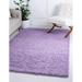 Rugs.com Solid Shag Collection Rug â€“ 9 x 12 Lilac Shag Rug Perfect For Living Rooms Large Dining Rooms Open Floorplans