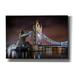 Epic Graffiti Two Towers by Giuseppe Torre Canvas Wall Art 26 x18