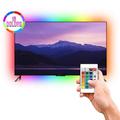 LED TV Backlight for Theatrical Ambient 15 Colors - 39 Inches LED Strip Lights for TV