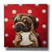 Epic Graffiti Pugalicious by Lucia Heffernan Canvas Wall Art 18 x18