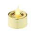 12 Packs: 24 ct. (288 total) Gold Flameless LED Tealight Candles by AshlandÂ®