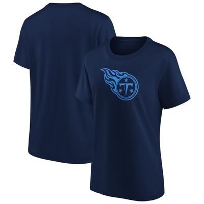 Tennessee Titans Mono-Logo-Grafik-T-Shirt – Damen Image