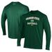 Men's Under Armour Green Colorado State Rams Softball Performance Long Sleeve T-Shirt