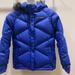 Columbia Jackets & Coats | Columbia Kids Blue Black Colorblock Puffer Jacket Coat With Hood Size Large | Color: Blue | Size: Lg