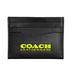 Coach Accessories | Coach Flat Card Case Coach Leather | Color: Black | Size: Os