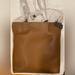 Coach Bags | Hp New Coach Polished Pebble Plaza Tote Brown Leather Bag Purse 14”X14” Nwt | Color: Brown | Size: 15x14