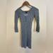 American Eagle Outfitters Dresses | American Eagle Fitted Knit Dress | Color: Gray | Size: S