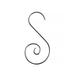 Metal S-shaped Hooks Spiral Swirl Ornament Hanger Christmas Tree Decoration Accessories Silver