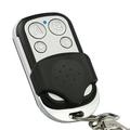 Walmeck 430MHz Copy Remote Controller Metal Clone Remotes 4 Buttons Cloning Key Fob Garage Duplicator Remote Control Key Fob with Cover Protection