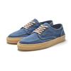 Schnürschuh AUTHENTIC LE JOGGER, Herren, Gr. 43, blau (jeansblau), Obermaterial: 80% Rindsleder, 20% Baumwolle. Decksohle: 100% Schweinsleder. Laufsohle: 100% Synthetik, unifarben, sportlich, Schuhe, Sneaker, Schnürhalbschuh, Freizeitschuh, weiches...
