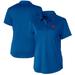 Women's Cutter & Buck Royal Buffalo Bills Throwback Logo Prospect Textured Stretch Polo