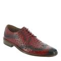 Stacy Adams Genarro Oxford Dress Shoe - Mens 9.5 Red Oxford Medium