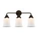 Innovations Lighting Bruno Marashlian Canton 24 Inch 3 Light Bath Vanity Light - 288-3W-BPN-G182-LED