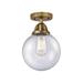 Innovations Lighting Bruno Marashlian Beacon 8 Inch 1 Light Semi Flush Mount - 288-1C-BAB-G202-8