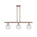 Innovations Lighting Bruno Marashlian Norfolk 36 Inch 3 Light Linear Suspension Light - 516-3I-PN-G461-6-LED