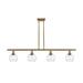 Innovations Lighting Bruno Marashlian Athens 48 Inch 4 Light Linear Suspension Light - 516-4I-PC-G121-6