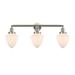 Innovations Lighting Bruno Marashlian Bullet 33 Inch 3 Light Bath Vanity Light - 205-SN-G661-7-LED