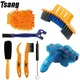 Nettoyeur de chaîne de vélo brosse de nettoyage de chaîne Kit de nettoyage de vélo vtt brosse de