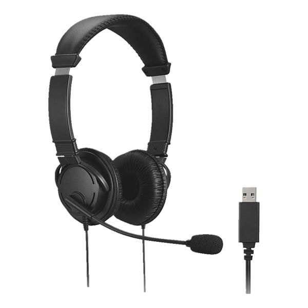 Kensington On-Ear USB-Kopfhörer schwarz Image