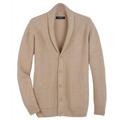 Junghans 1954 Kamelhaar-Cardigan , 56 - Camel, Herren, aus Kamel