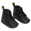 Lauflernschuh DR. MARTENS "1460 CRIB", Kinder, Gr. 18, schwarz, Leder, Synthetik, modisch, Schuhe, Babyschuh, Kinderstiefel, Schnürstiefel mit Schnürung