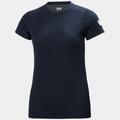 Helly Hansen Maglietta T-shirt Tecnica Leggera Hh Donna Blu Navy Xs