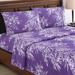 4-Piece Foliage Bed Sheets and Pillowcases Set