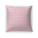 TRANSLUCENT FLOWER MULTI PINK Accent Pillow By Kavka Designs