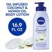 NIVEA Oil Infused Body Lotion Coconut and Monoi Oil 16.9 Fl Oz Bottle