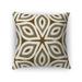 GEO LILY BROWN Accent Pillow By Kavka Designs