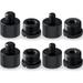 8 Pieces Mic Stand Adapter Mic Thread Adapter Set 5/8 Female to 3/8 Male and 3/8 Female to 5/8 Male 5/8 Female to 1/4